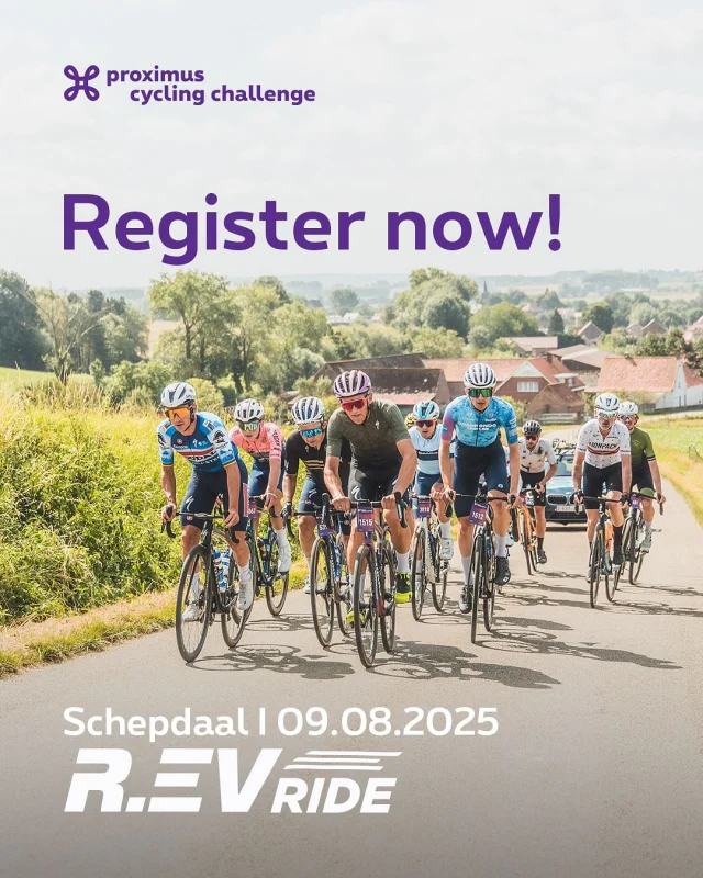 Mee in het wiel van een Olympisch kampioen? Dat wil je voor geen goud van de wereld missen. Registreer je nu voor de R.EV Ride via de link in bio! 🥇

Dans la roue d’un champion Olympique? Ça, vous ne voulez le manquer pour rien au monde. Inscrivez-vous dès maintenant pour la R.EV Ride via le lien dans notre bio! 🥇 #ProximusCyclingChallenge #Peloton
